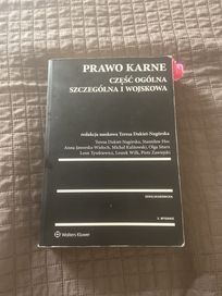 Prawo karne część ogólna szczególna i wojskowa