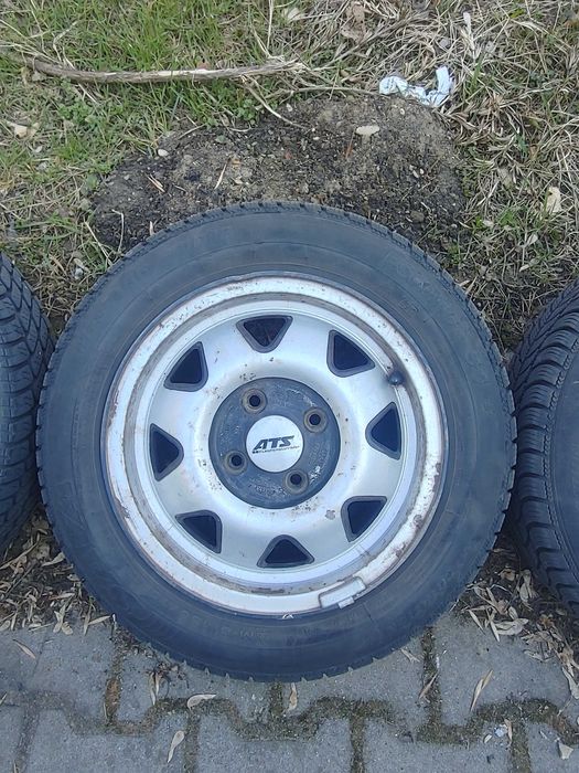 Alufelgi 13" VW Ats cup całoroczne zima oryginał 4x100 komplet