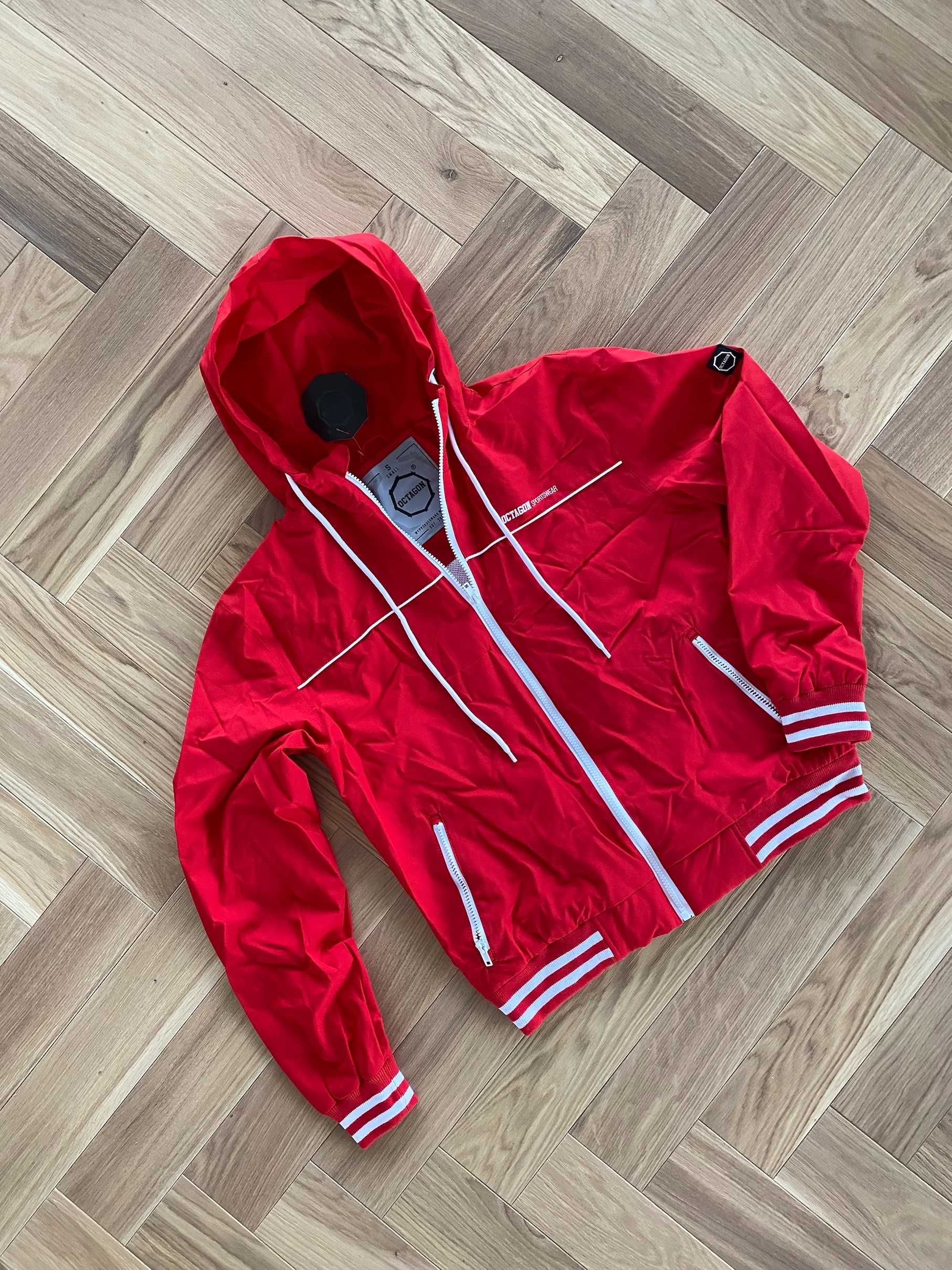 NOWA Kurtka męska OCTAGON Rialto RED czerwona r. S