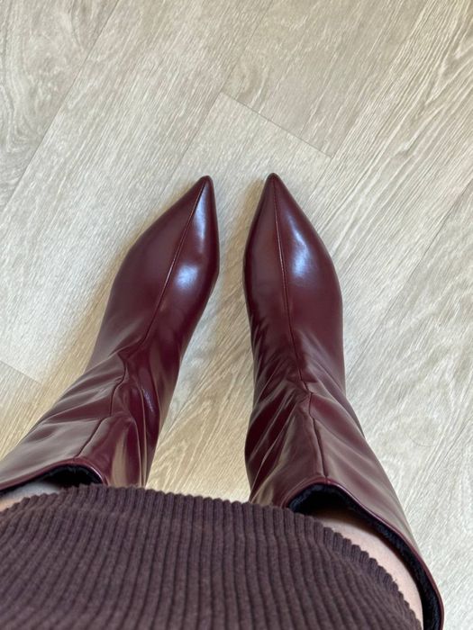 Сапоги шкіряні , чоботи , ботінки , ботфорти