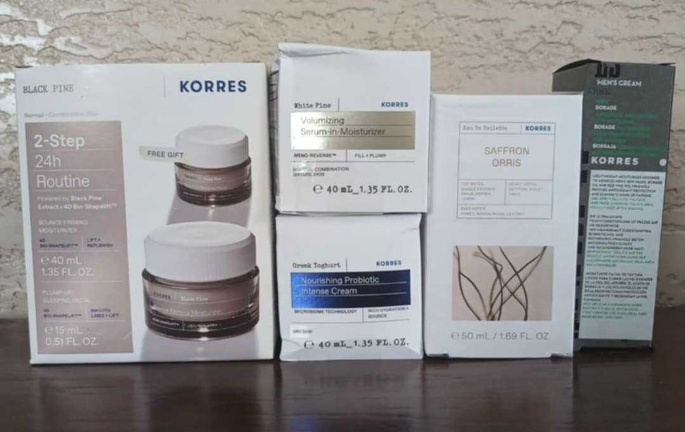Kosmetyki KORRES Nowe Krem Perfumy