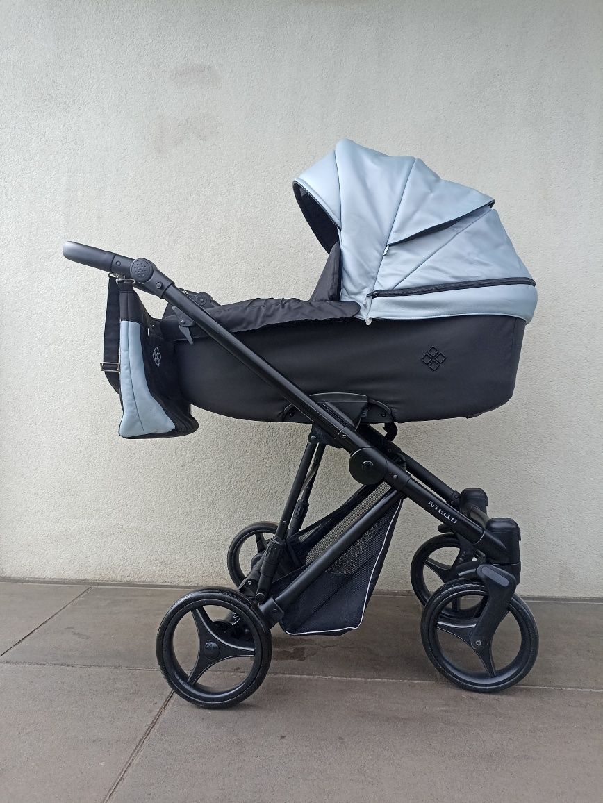 Wózek 4/1 Bebetto nitello z fotelikiem cybex plus baza ISOFIX