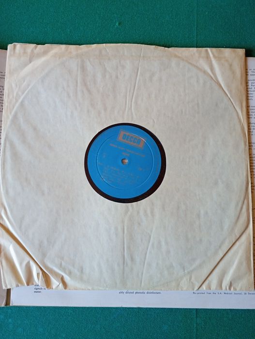 Disco de vinil 2x "Human heart transplantation"