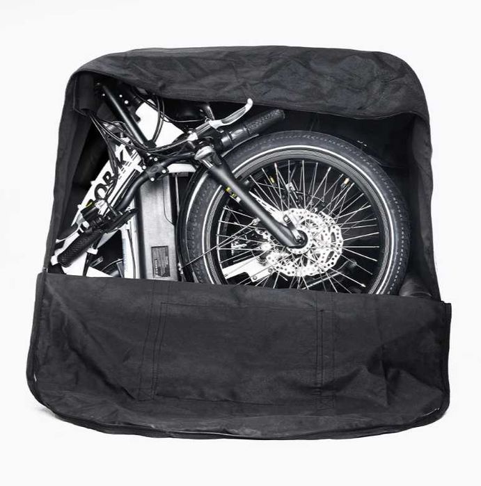 Rower elektryczny SAM - składany, lekki, miejski, pokrowiec GRATIS