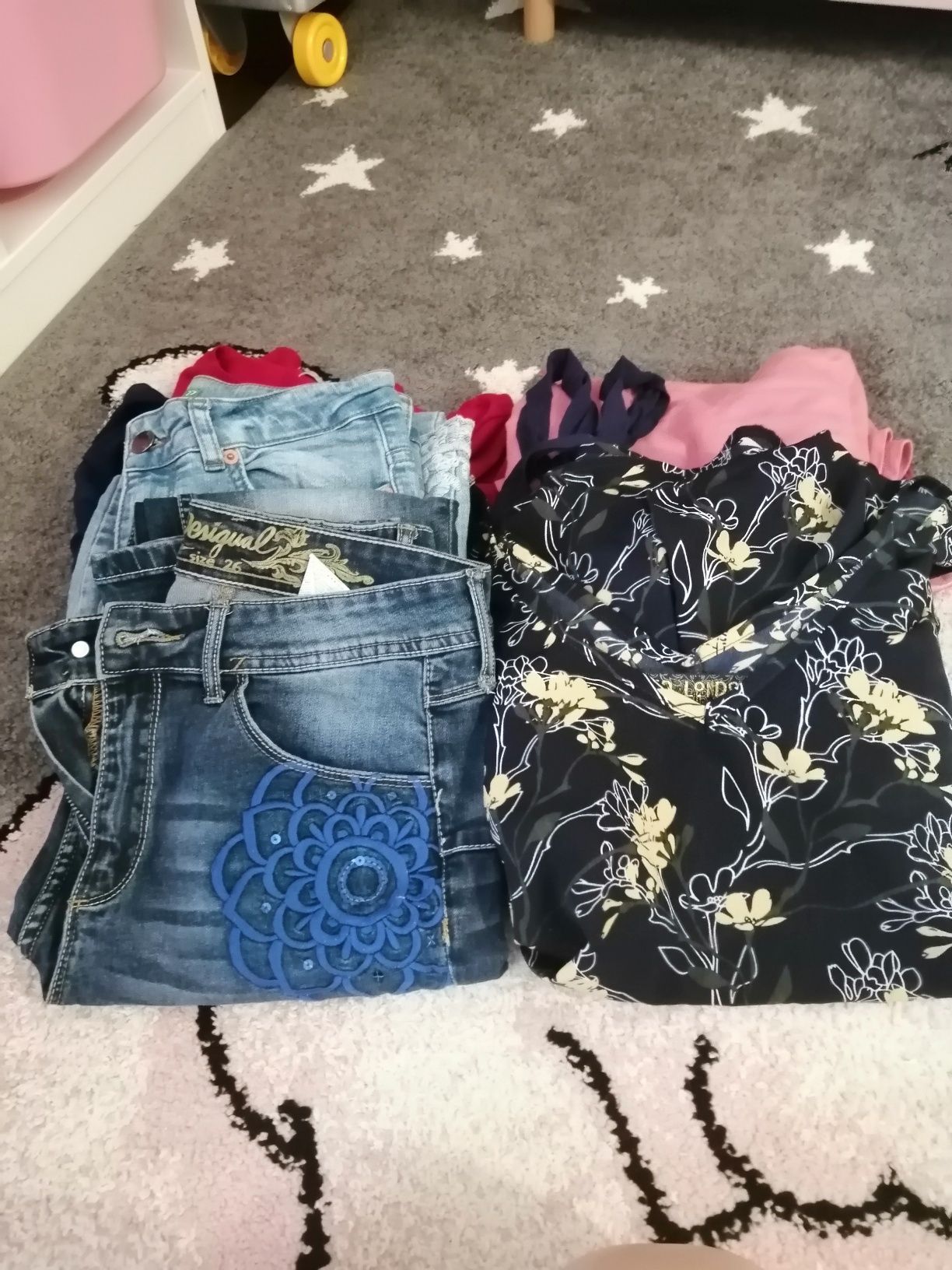 Lote 7 peças de roupa mulher S/36