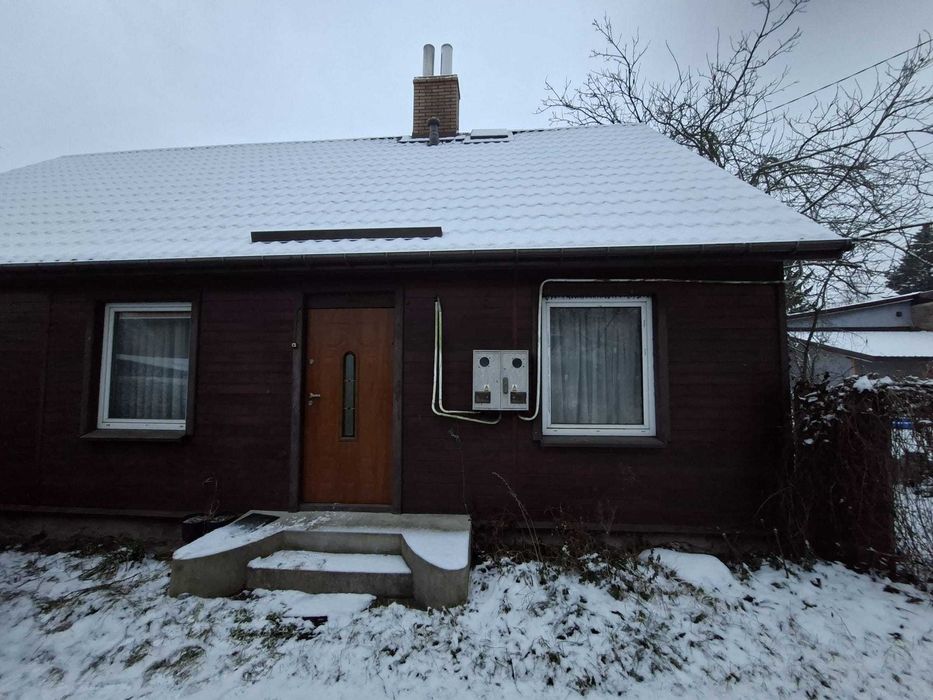 centrum mały bliżniak dom nad Czarną Hańczą działka ogrodowa 1485 m²