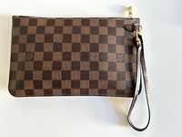 LOUIS VUITTON NEVERFULL Leather Clutch,  very good conditions