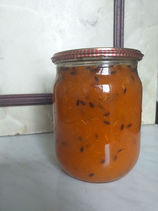 ОБЛЕПИХА перетёртая с сахаром. БЕЗ ВАРКИ