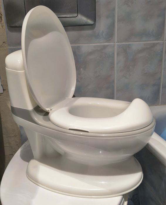 Smiki, Flush, nocnik ze spłuczką z dźwiękiem, szary