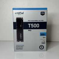 Новий оригін твердотільний SSD Накопичувач Диск Crucial T500 Pro 500гб