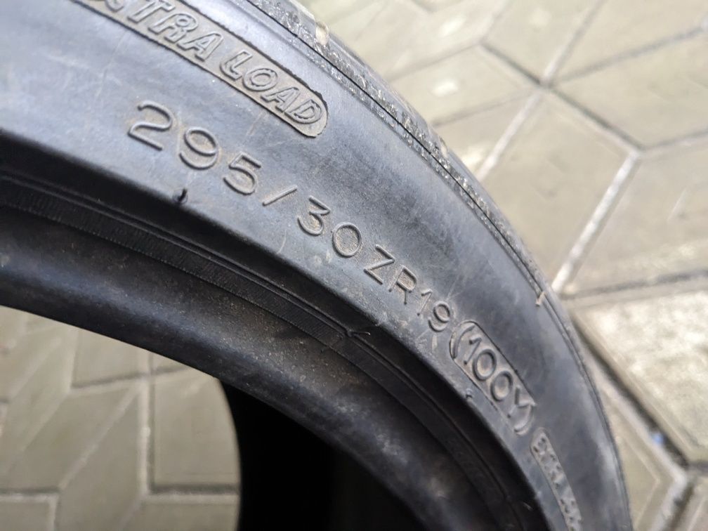 295/30R19 Michelin літні шини