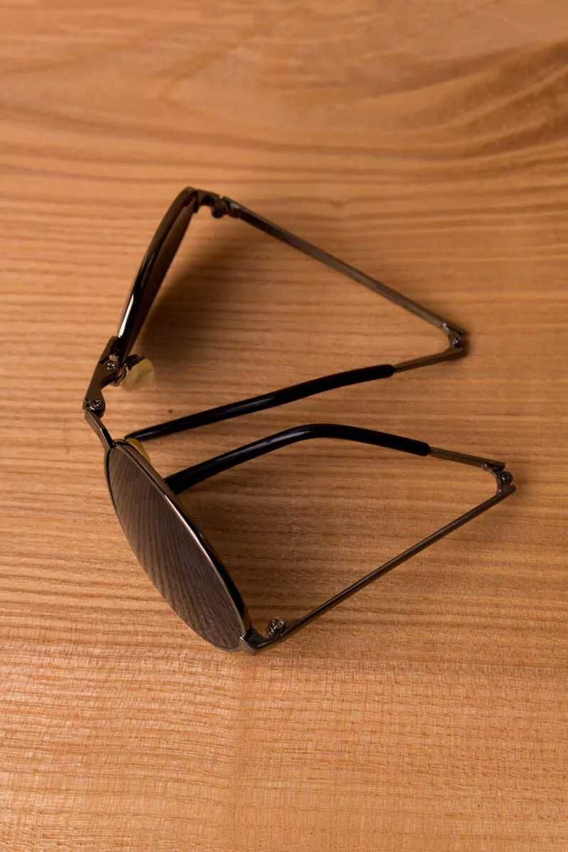 Vintage składane okulary przeciwsłoneczne