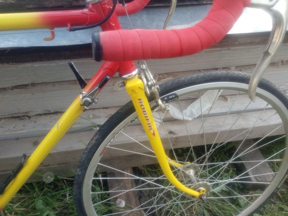 Rower szosowy retro kolarka po serwisie