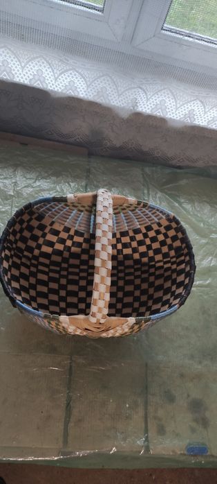 Kosz koszyk opałka gospodarczą.