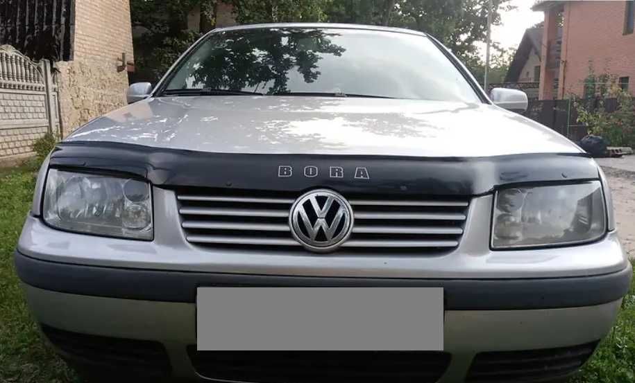 Дефлектор капота Volkswagen Bora 1998-2005 мухобойка Бора