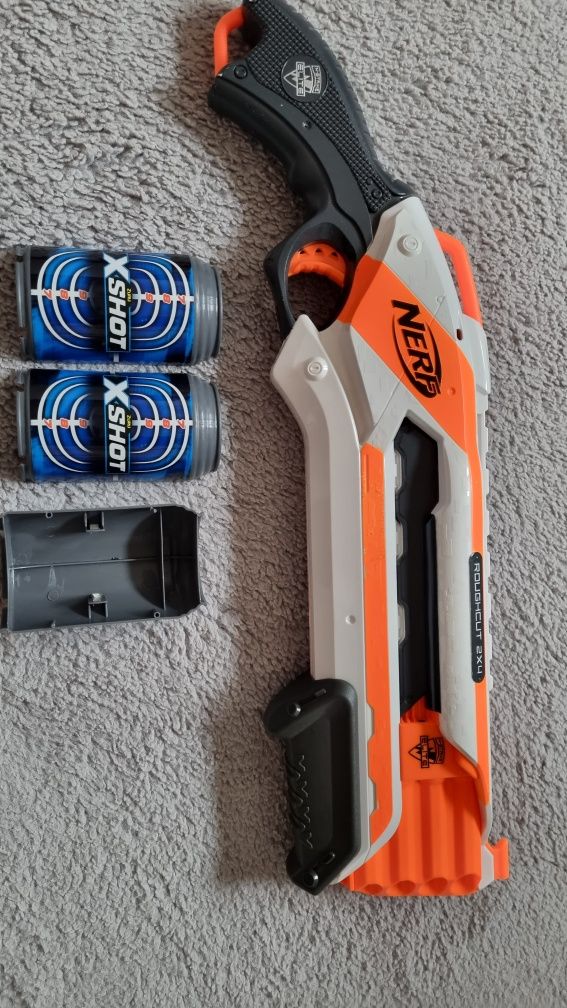 Pistolet Nerf Roughtcut 2×4