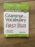 Grammar and Vocabulary for first and firstfor schools CambridgeEnglish