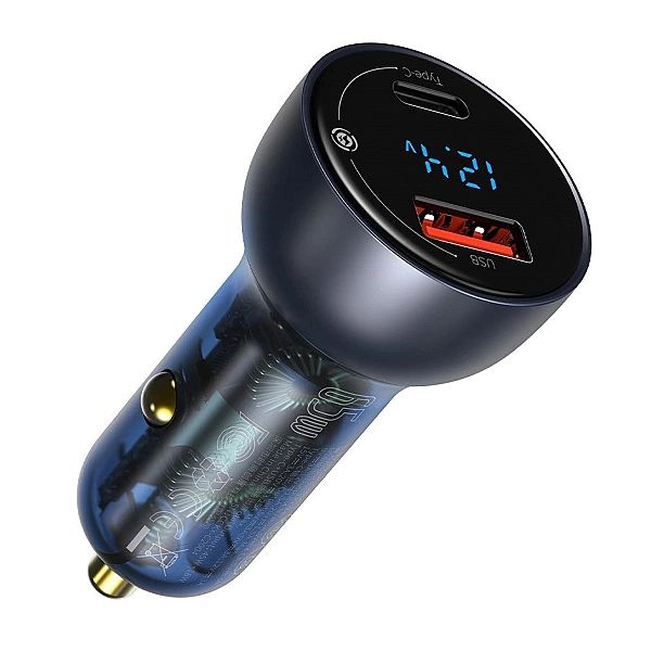 Baseus ładowarka samochodowa USB / USB Typ C 65 W 5 A SCP Quick Charge