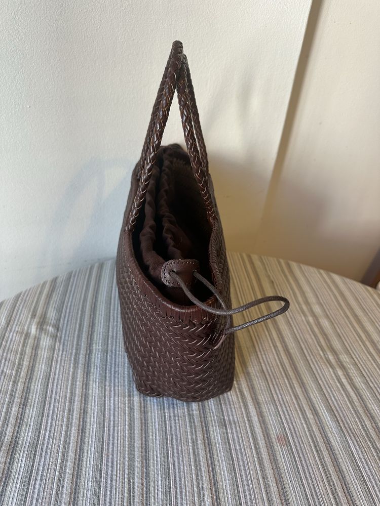 Bolsa de Couro Trançado