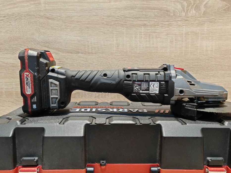 Szlifierka kątowa Parkside PPWSFA 20-Li A1 komplet