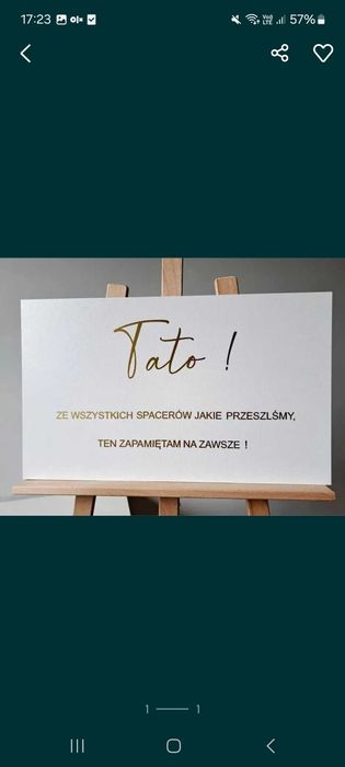 Tablica ślubna tablica powitalna wesele ślub dekoracje ślubne