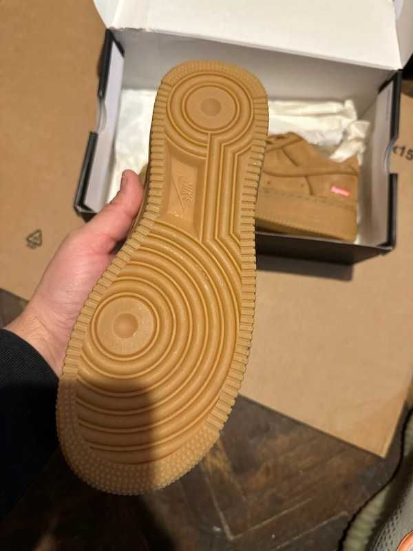 Nike Air Force 1 Low SP Supreme Wheat R.43