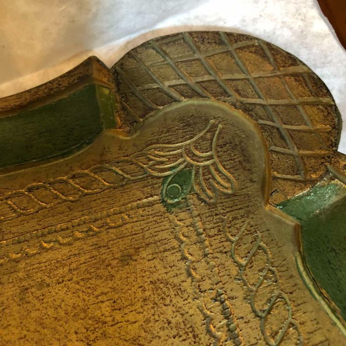 таця дерево вінтаж Італія Флоренція поднос