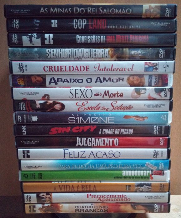 Filmes DVD - Diversos títulos