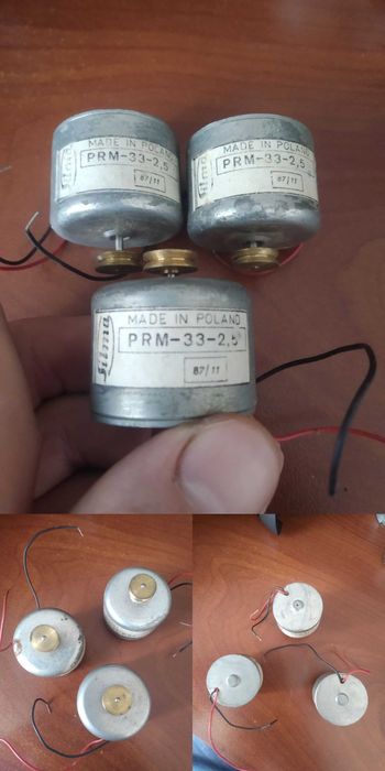 Моторчики з магнітофонів СССР