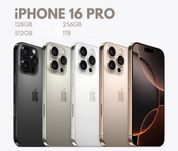 iPhone 16 PRO (eSIM) 128GB | 256GB | 512GB