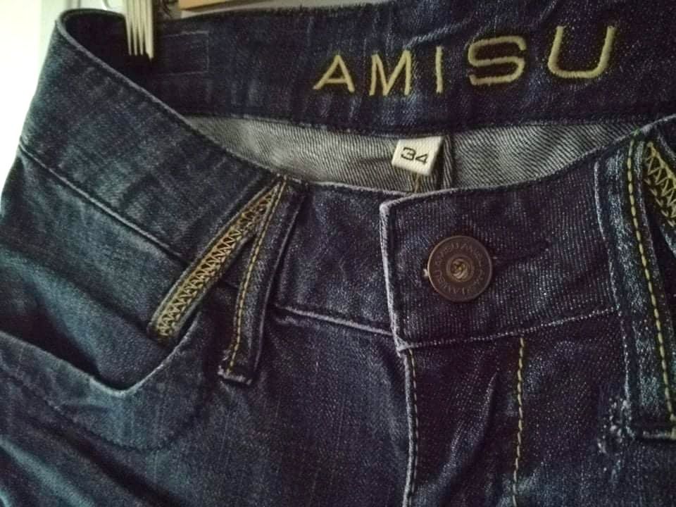 New Yorker Amisu 34 szorty spodenki bermudy jeansowe
