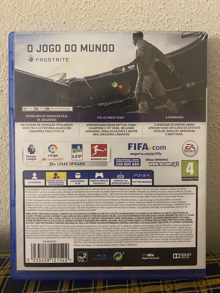 Fifa 18 Playstation 4