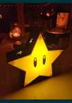 Mario Bros Star Lampka Lampa Nocna 3D grająca 8bit sound