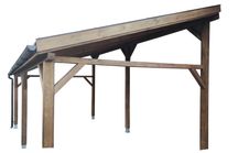 Wooden House Wiata drewniana samochodowa 6x3m 600 x 300 cm carport