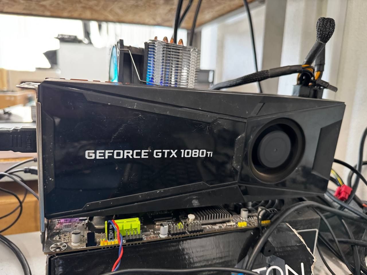 Відеокарта PNY GTX 1080Ti 11GB (VCGGTX1080T11PB-CG) (GDDR5X, 352 bit,