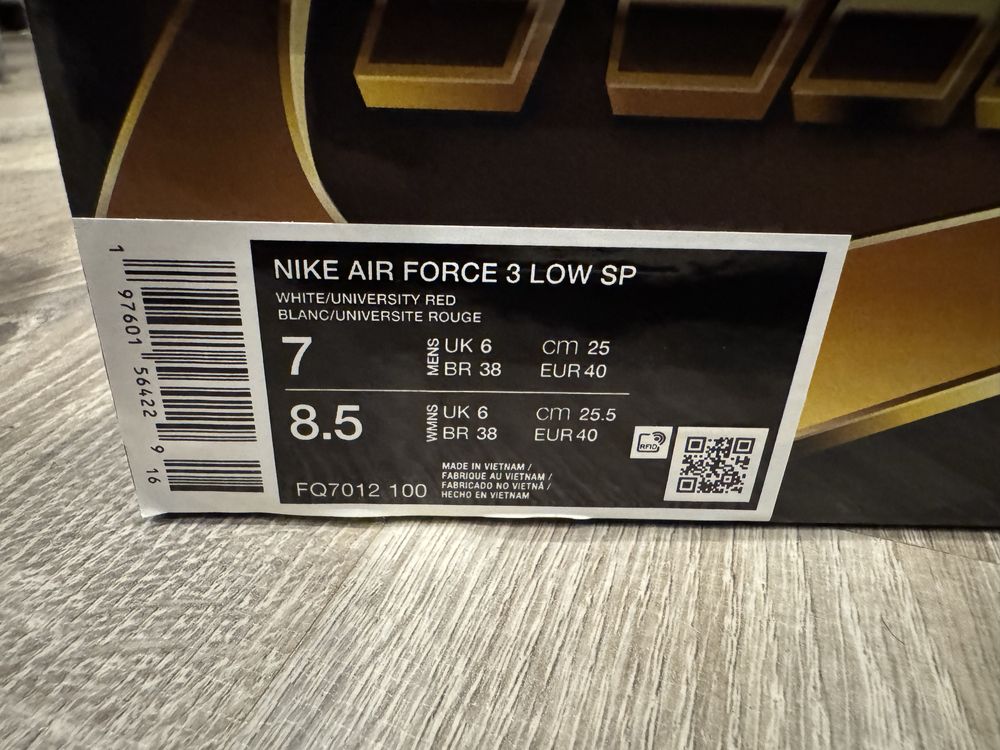 Nike Airforce Nigo  limited Edition