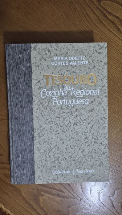 Livro - Tesouro Cozinha Regional Portuguesa