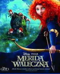 Merida waleczna, Disney, książka z filmem DVD, Blu-ray Disc.