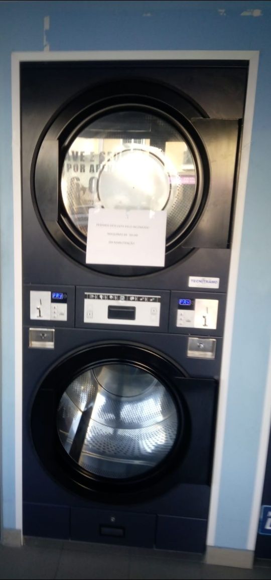 Máquina de secar dupla