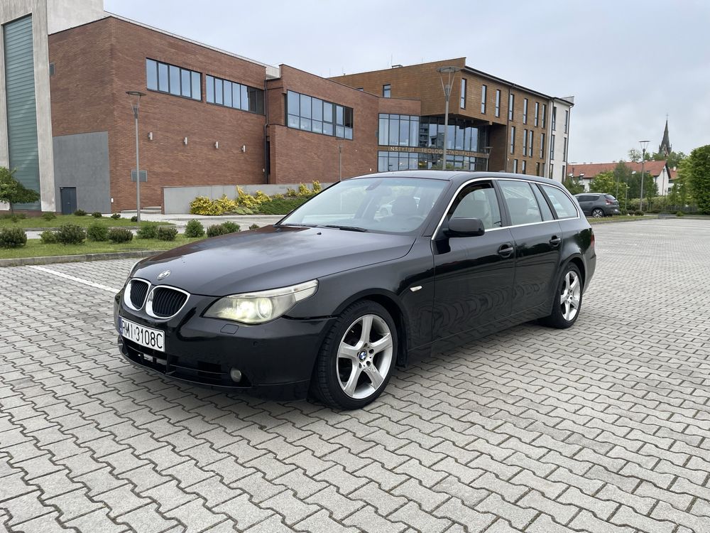BMW e61 525d Automat M57 2005r Xenon Uszkodzone