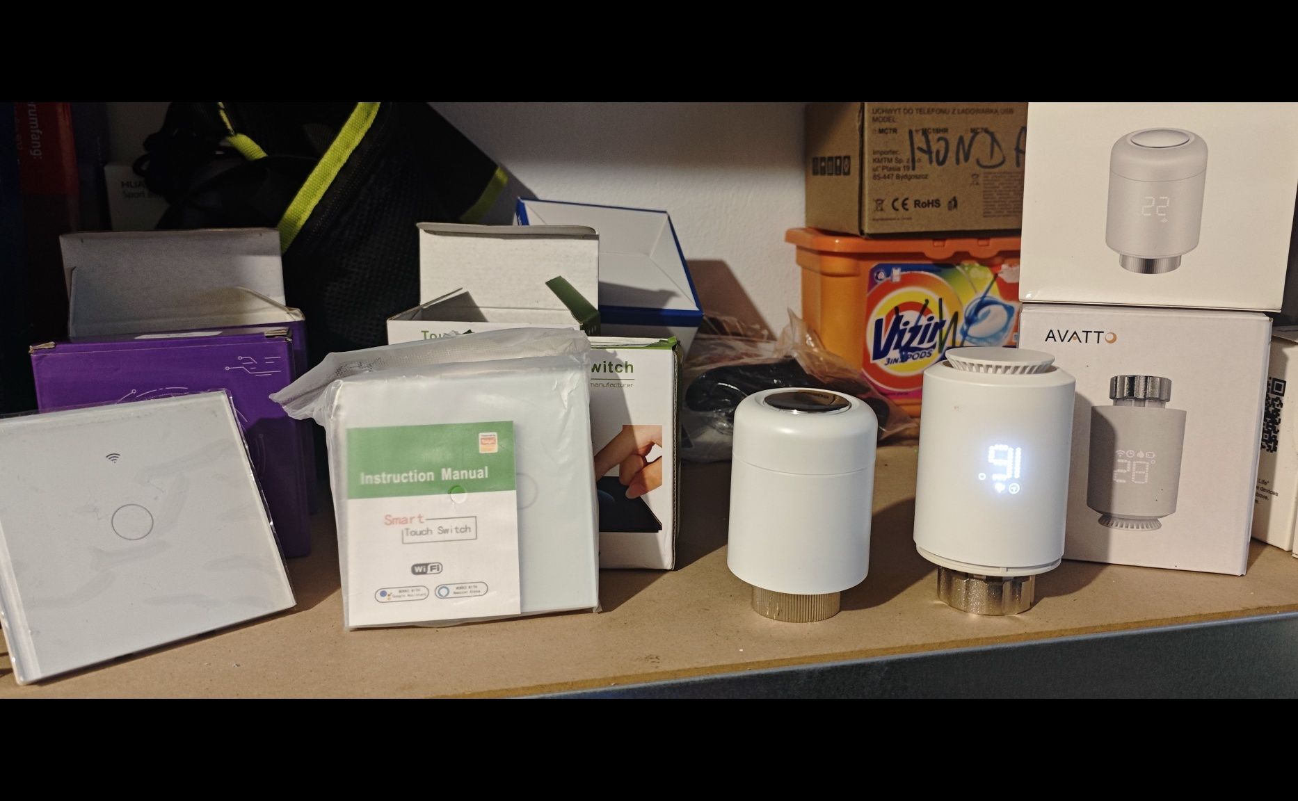 Włącznik WiFi bez N Smart Home ZigBee Tuya