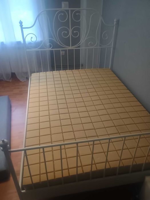 Rama łóżko materac