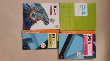 Cadernos atividades e guiões: Plural 9, Novo FQ9, Matemática PI9