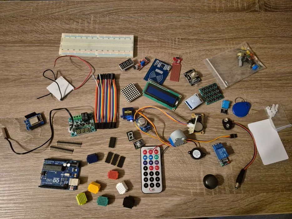 Arduino Uno zestaw dużo elementów