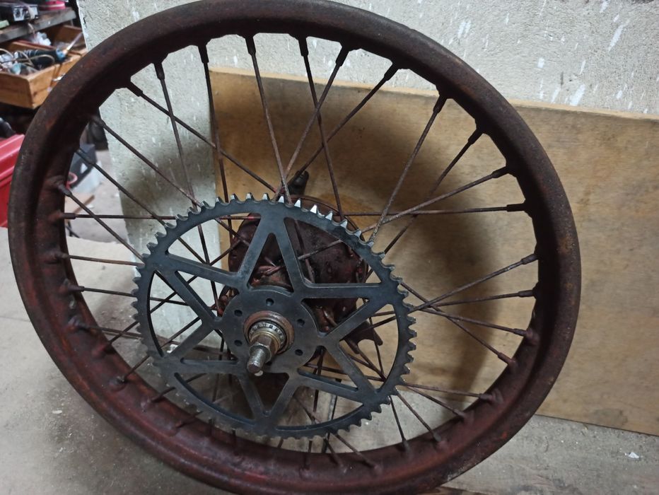 Koła DKW luxus komplet przód i tył.