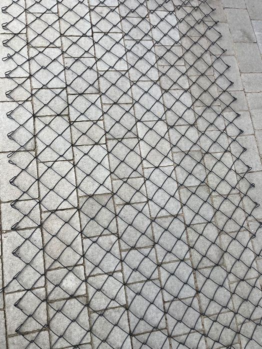 Siatka ogrodzeniowa pleciona antracyt 1 m x 10 m