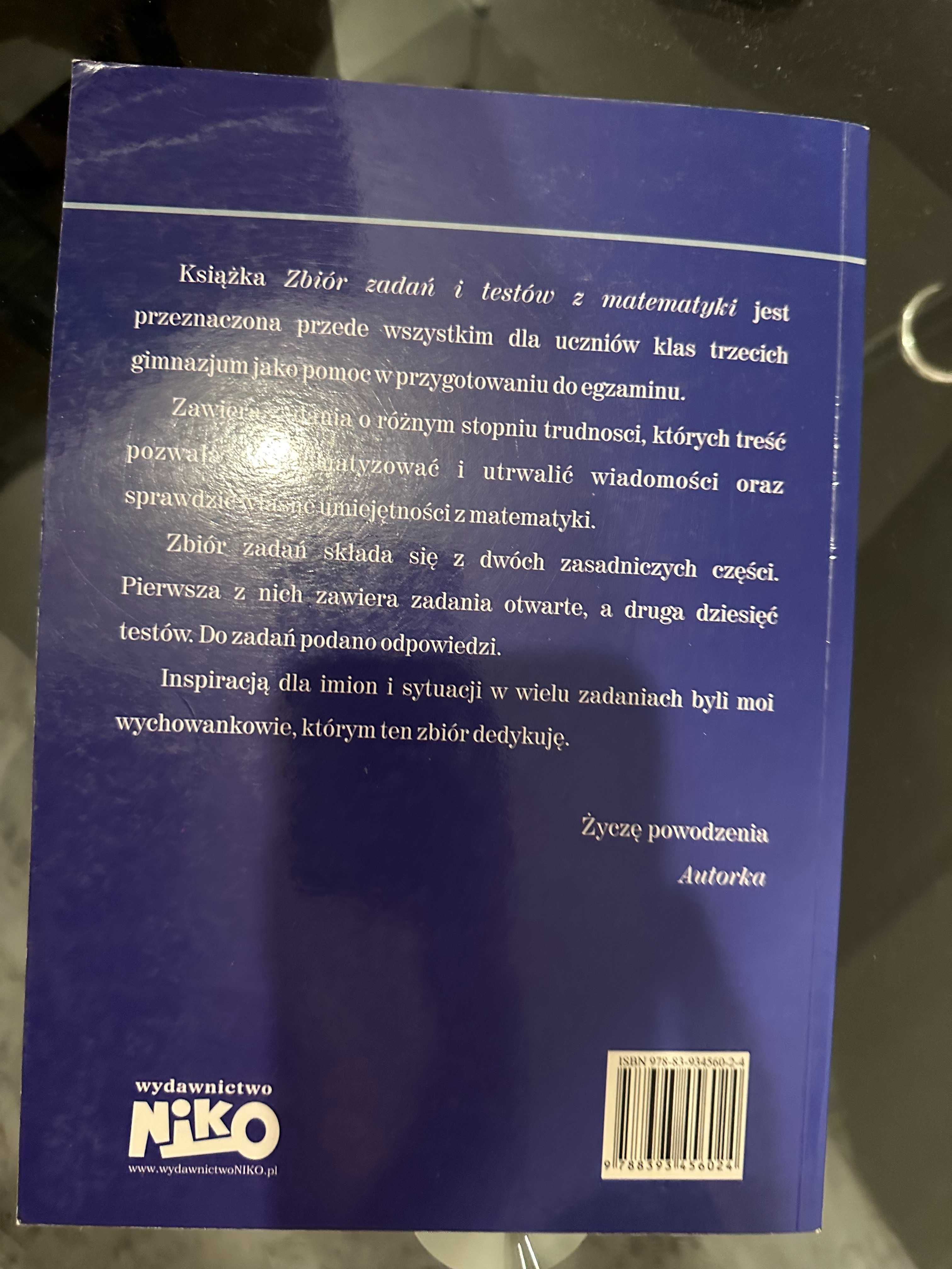 Zbiór zadań i testów z Matematyki