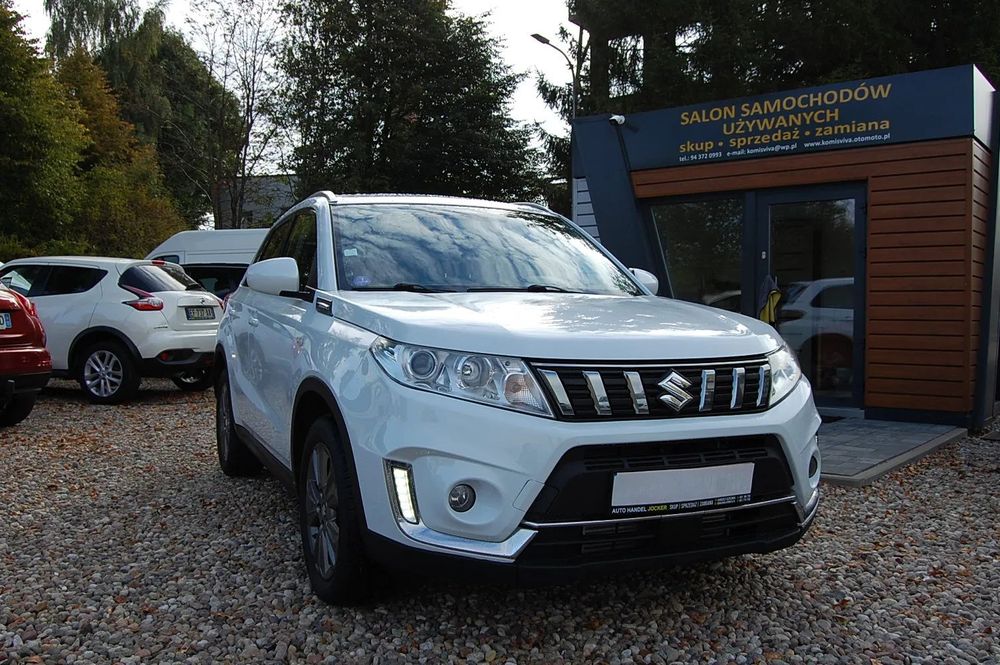 Suzuki Vitara Benzynka NaviAutomat Ledy kamera 2XKluczyki Bezwypadek