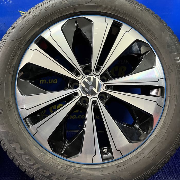 Диски 5x112 R19 Volkswagen ID4 ID5 ID6 різноширокі з шинами Pirelli