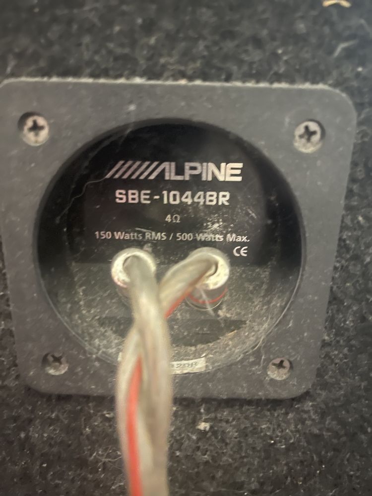 Сабвуфер ILPINE SBE 1044BR